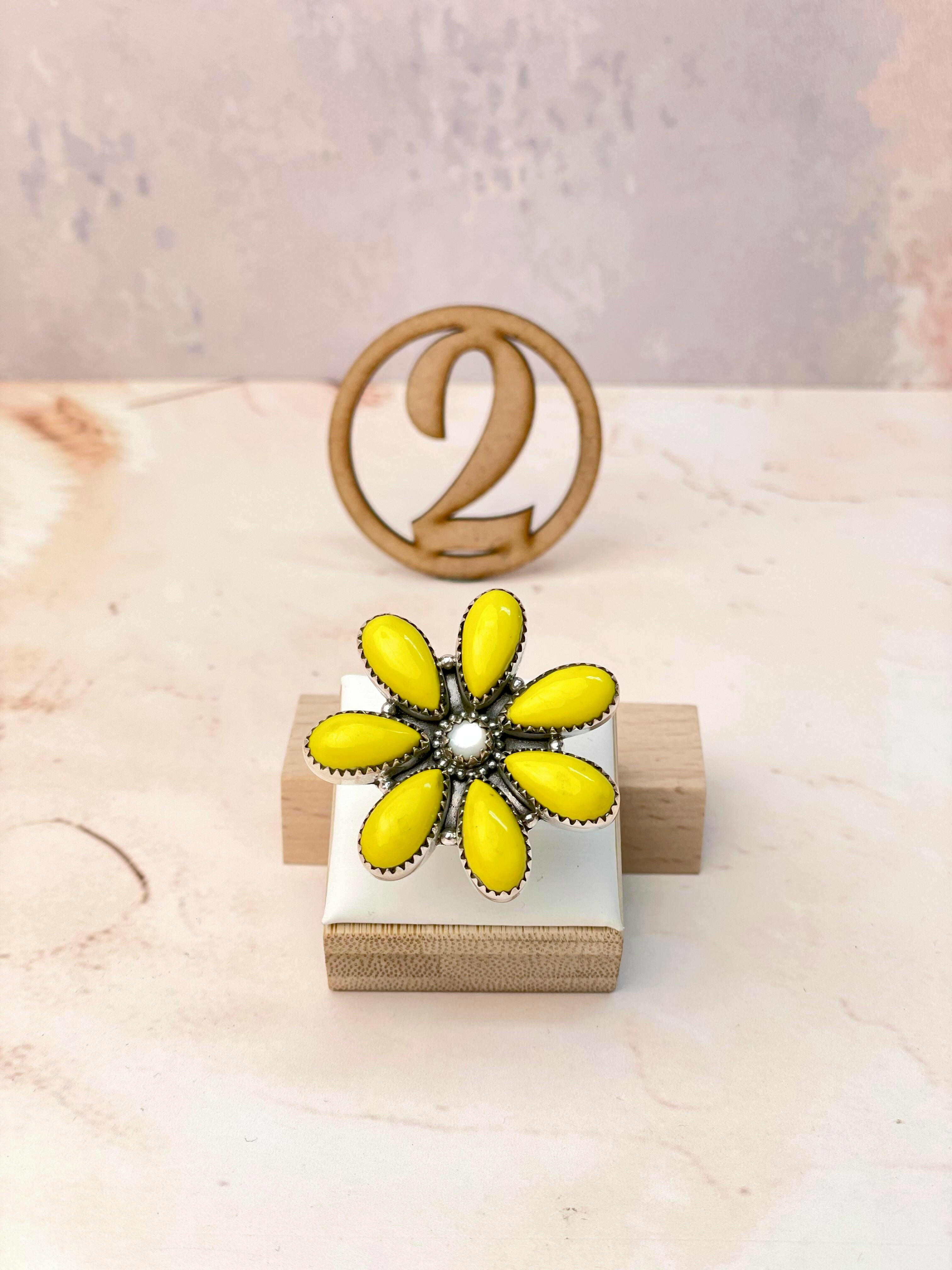 Blooming Rosarita Daisy Rings-Rings-Krush Kandy, Women's Online Fashion Boutique Located in Phoenix, Arizona (Scottsdale Area)