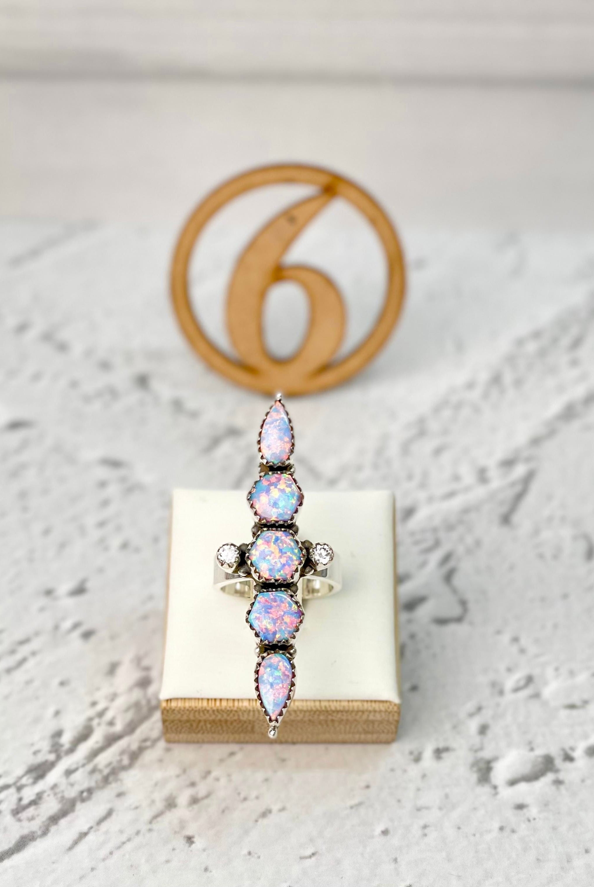 Solstice Glow Stone Trail Ring-Rings-Krush Kandy, Women's Online Fashion Boutique Located in Phoenix, Arizona (Scottsdale Area)
