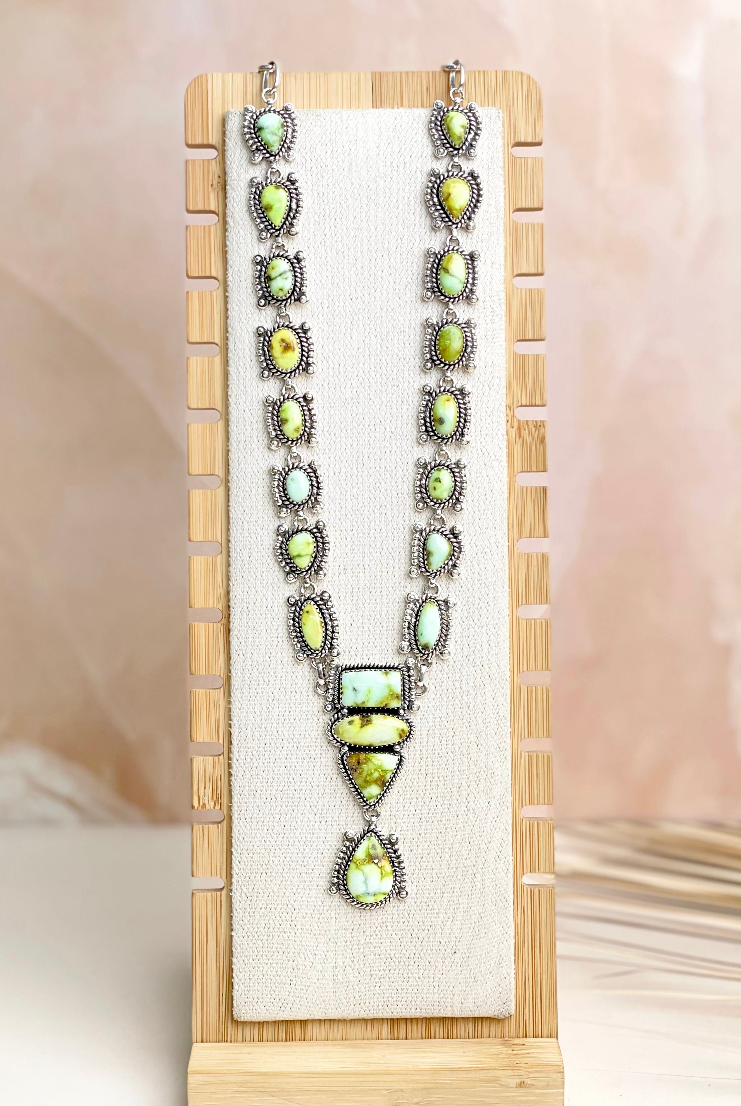 Krush Long Statement Palomino Necklace-Necklaces-Krush Kandy, Women's Online Fashion Boutique Located in Phoenix, Arizona (Scottsdale Area)