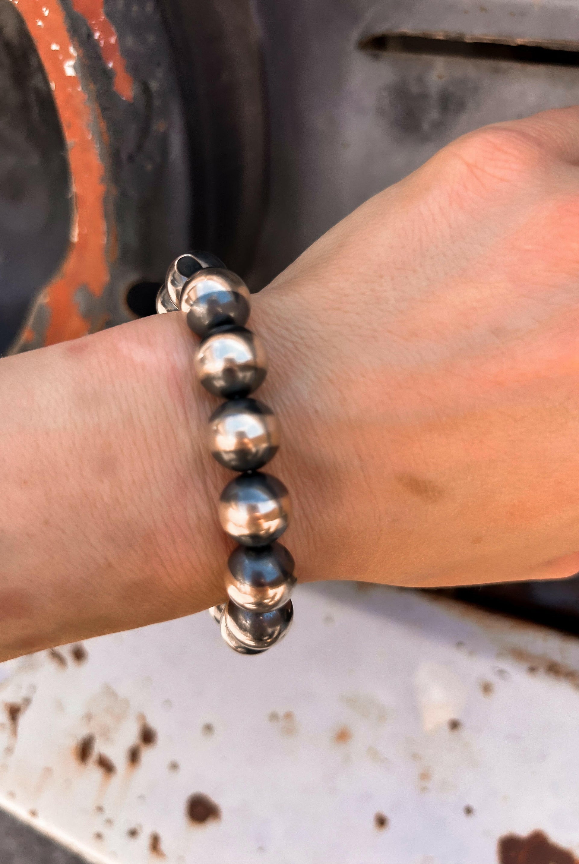 12mm Desert Pearl Kandy Bracelets | KRUSH ORIGINALS-Krush Kandy, Women's Online Fashion Boutique Located in Phoenix, Arizona (Scottsdale Area)