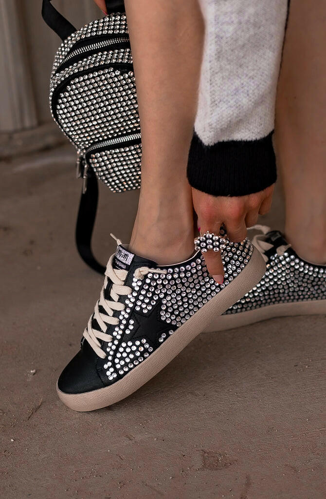 Roxy Rhinestone Star Sneaker-Sneakers-Krush Kandy, Women's Online Fashion Boutique Located in Phoenix, Arizona (Scottsdale Area)