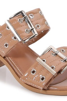 Romi Double Buckle Heel-Heels-Krush Kandy, Women's Online Fashion Boutique Located in Phoenix, Arizona (Scottsdale Area)