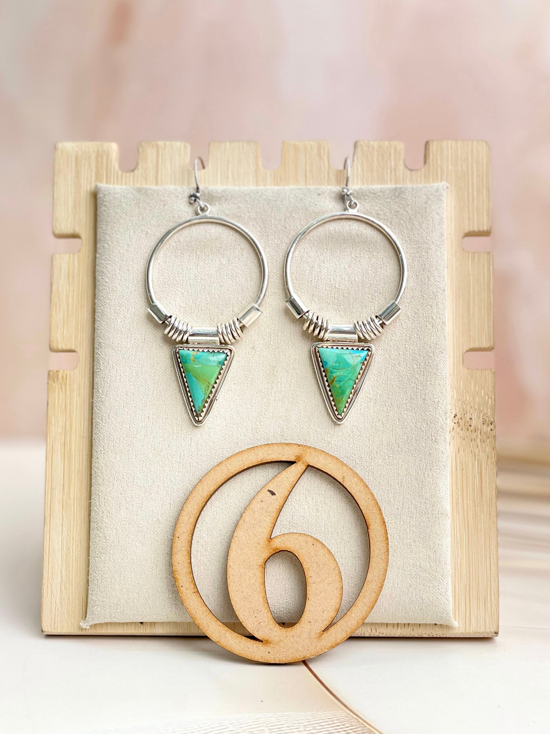 Southwest Triad Hoops sno 16-Earrings-Krush Kandy, Women's Online Fashion Boutique Located in Phoenix, Arizona (Scottsdale Area)