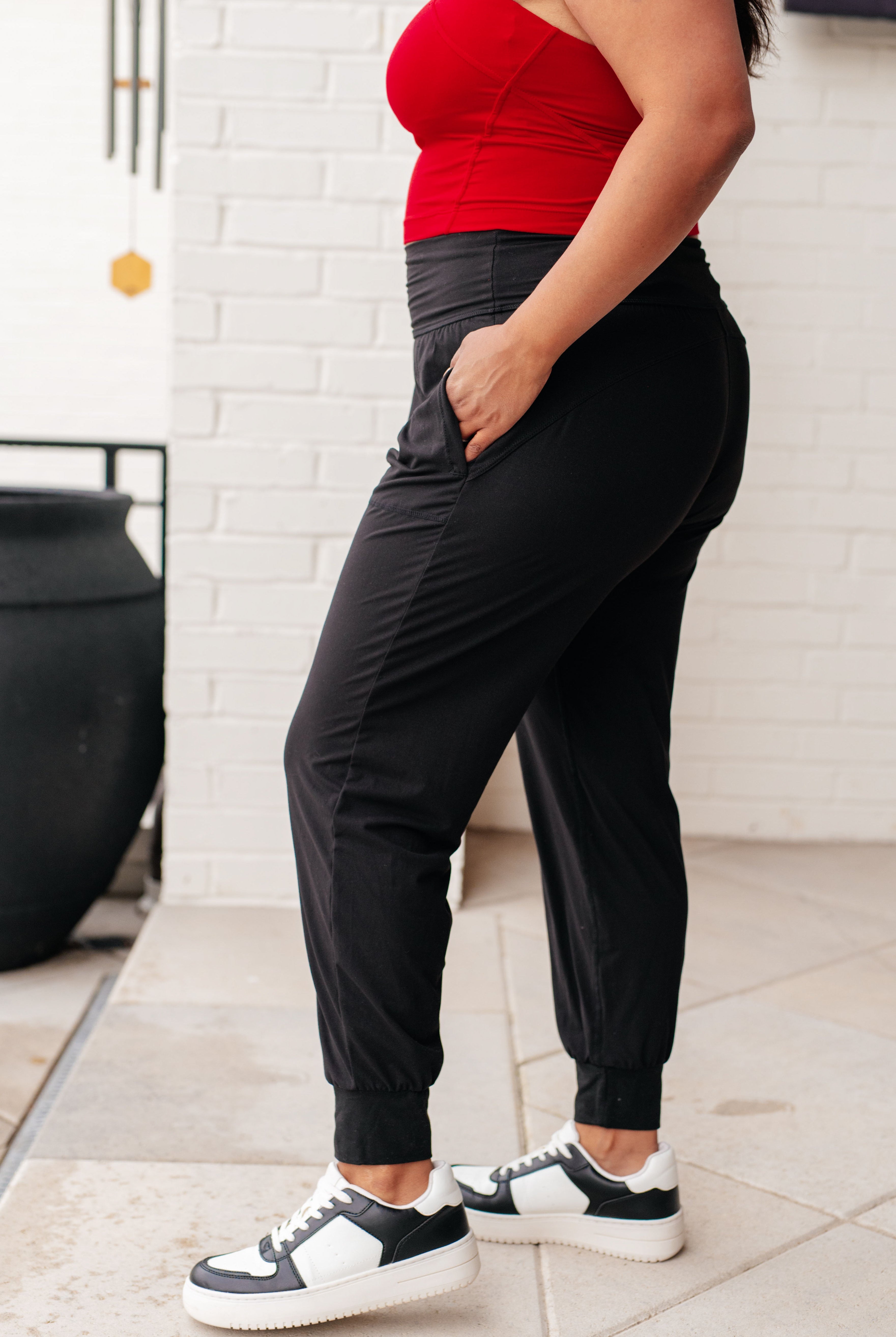 Always Accelerating Joggers in Black-Joggers-Krush Kandy, Women's Online Fashion Boutique Located in Phoenix, Arizona (Scottsdale Area)