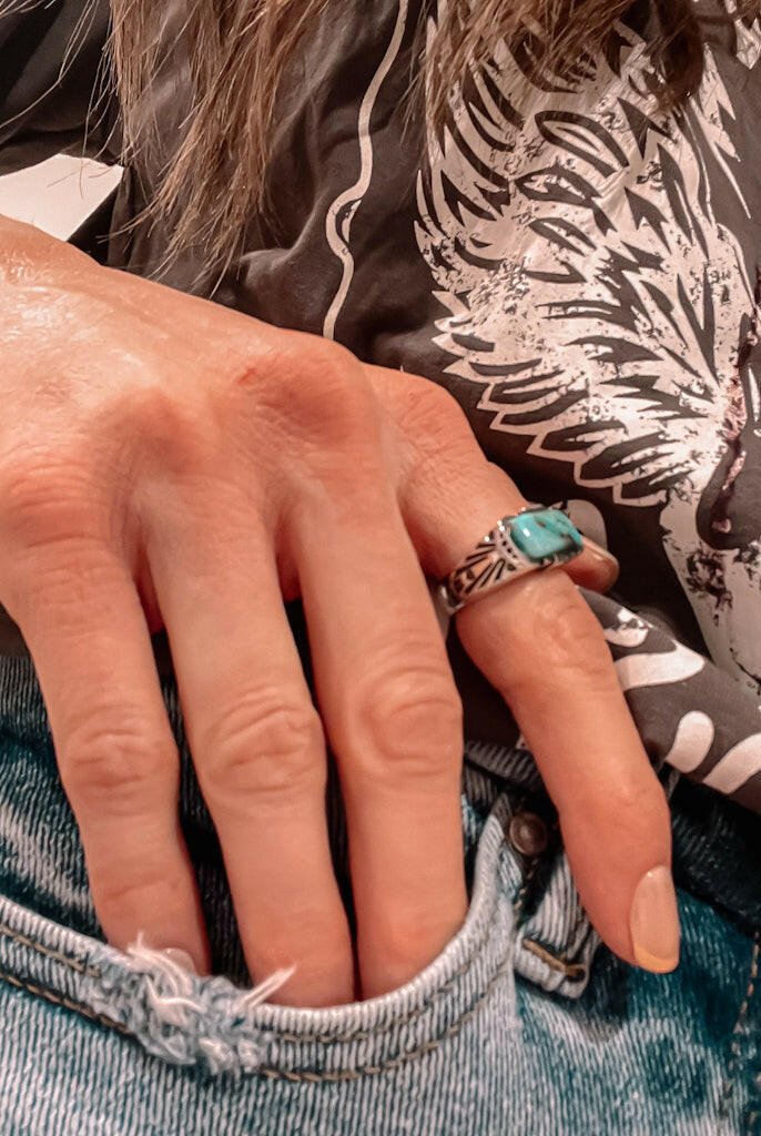 One Wish Single Stone Ring-Statement Rings-Krush Kandy, Women's Online Fashion Boutique Located in Phoenix, Arizona (Scottsdale Area)