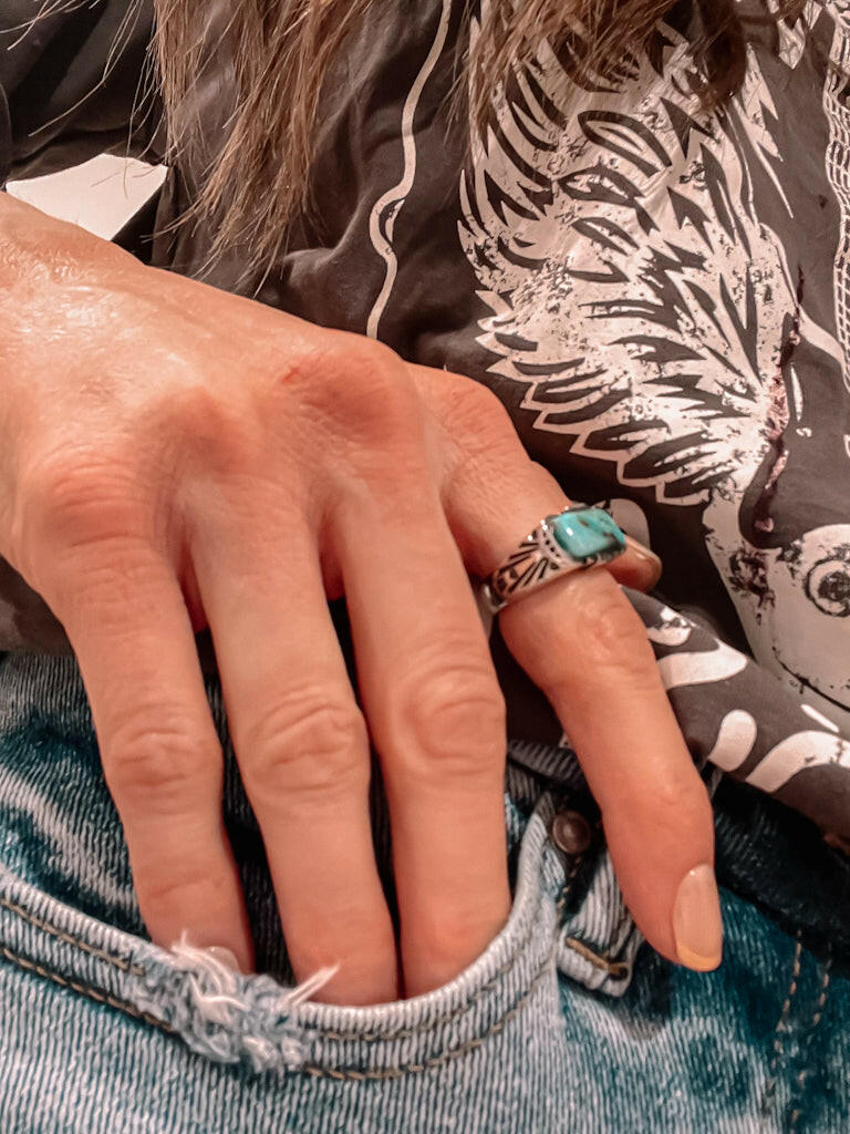 One Wish Single Stone Ring-Statement Rings-Krush Kandy, Women's Online Fashion Boutique Located in Phoenix, Arizona (Scottsdale Area)