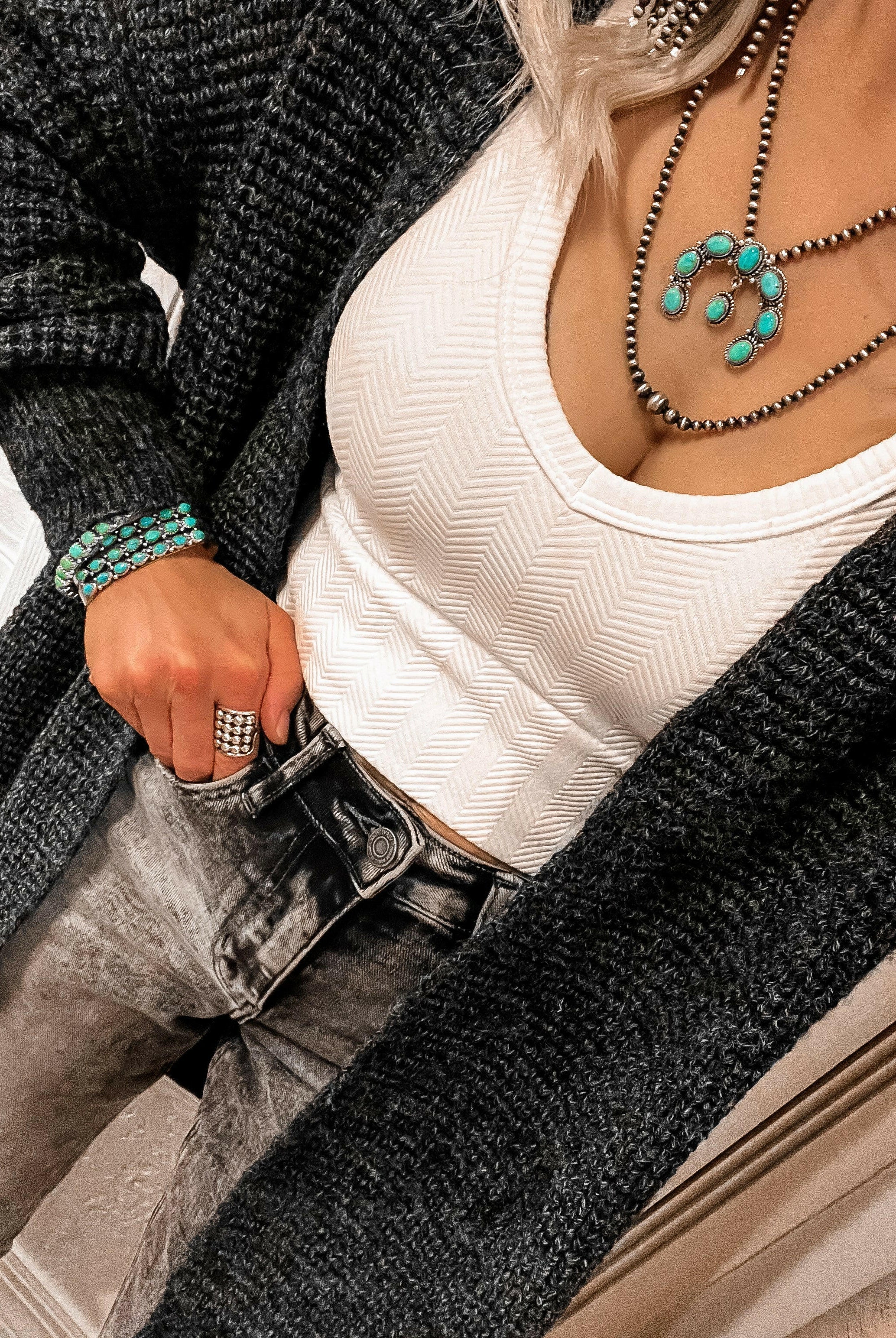 Sterling Silver Ball Stud Ring MADE TO ORDER-Statement Rings-Krush Kandy, Women's Online Fashion Boutique Located in Phoenix, Arizona (Scottsdale Area)