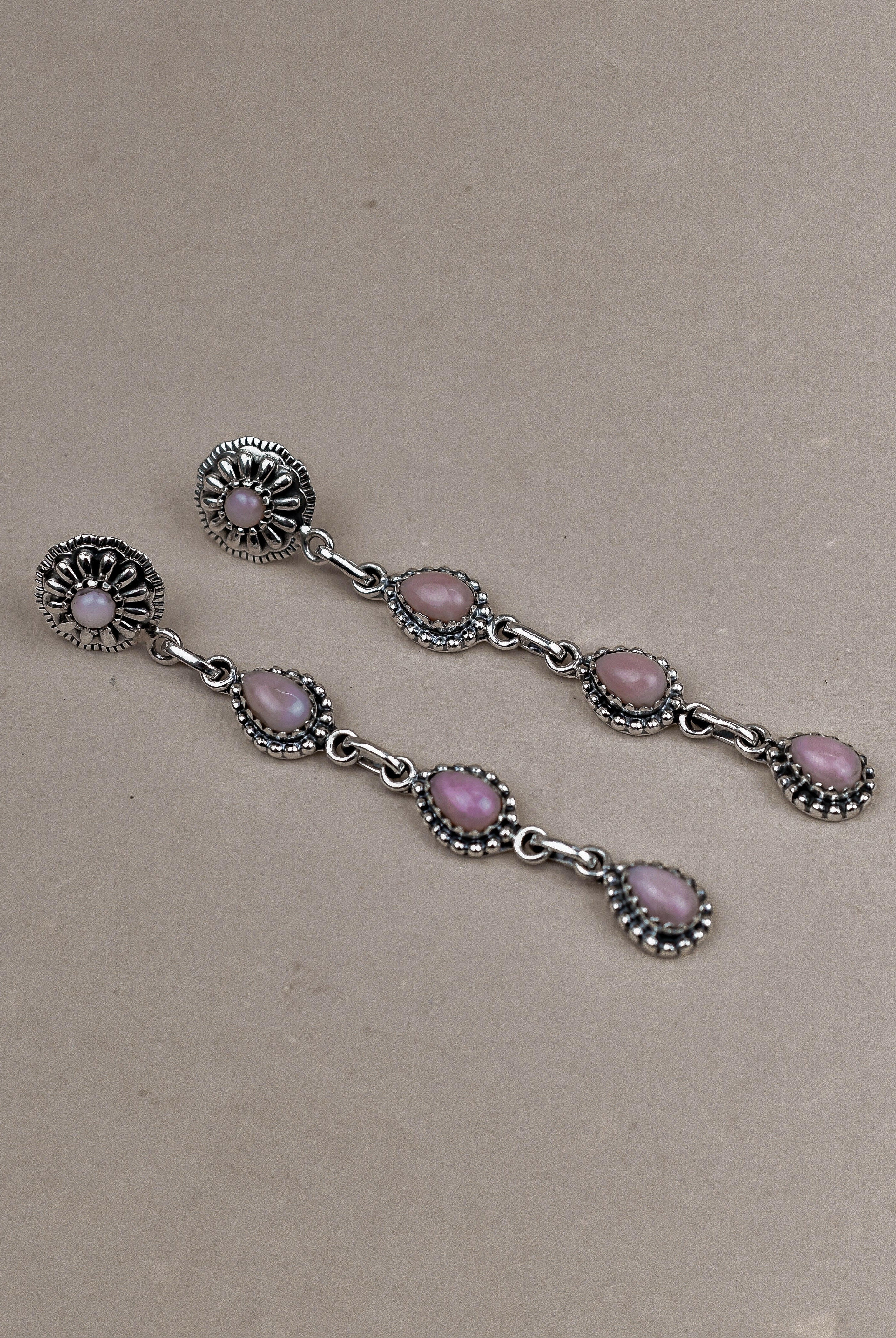 Sterling Silver Tear Drop Earrings-Drop Earrings-Krush Kandy, Women's Online Fashion Boutique Located in Phoenix, Arizona (Scottsdale Area)