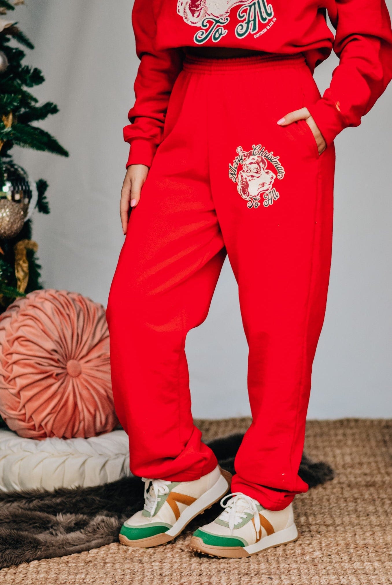 Vintage Santa R ed Pants-Krush Kandy, Women's Online Fashion Boutique Located in Phoenix, Arizona (Scottsdale Area)