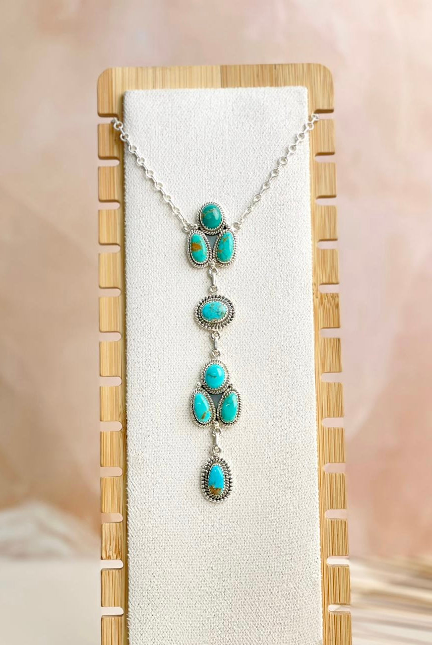 Kingman Lariat Necklace sno 20-Necklaces-Krush Kandy, Women's Online Fashion Boutique Located in Phoenix, Arizona (Scottsdale Area)