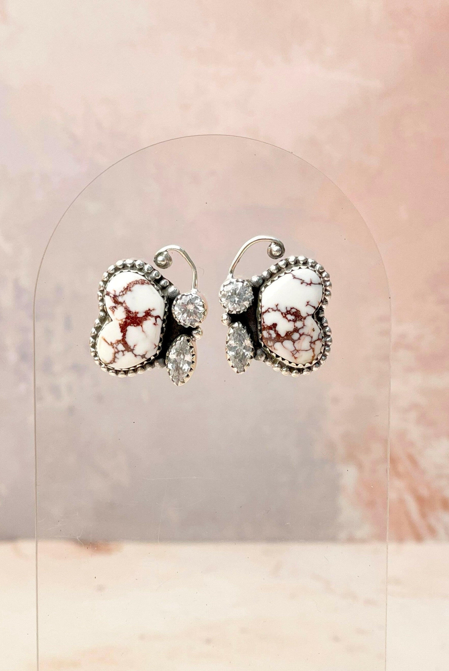 Wild Butterfly in Desert Rings & Earrings-Earrings-Krush Kandy, Women's Online Fashion Boutique Located in Phoenix, Arizona (Scottsdale Area)
