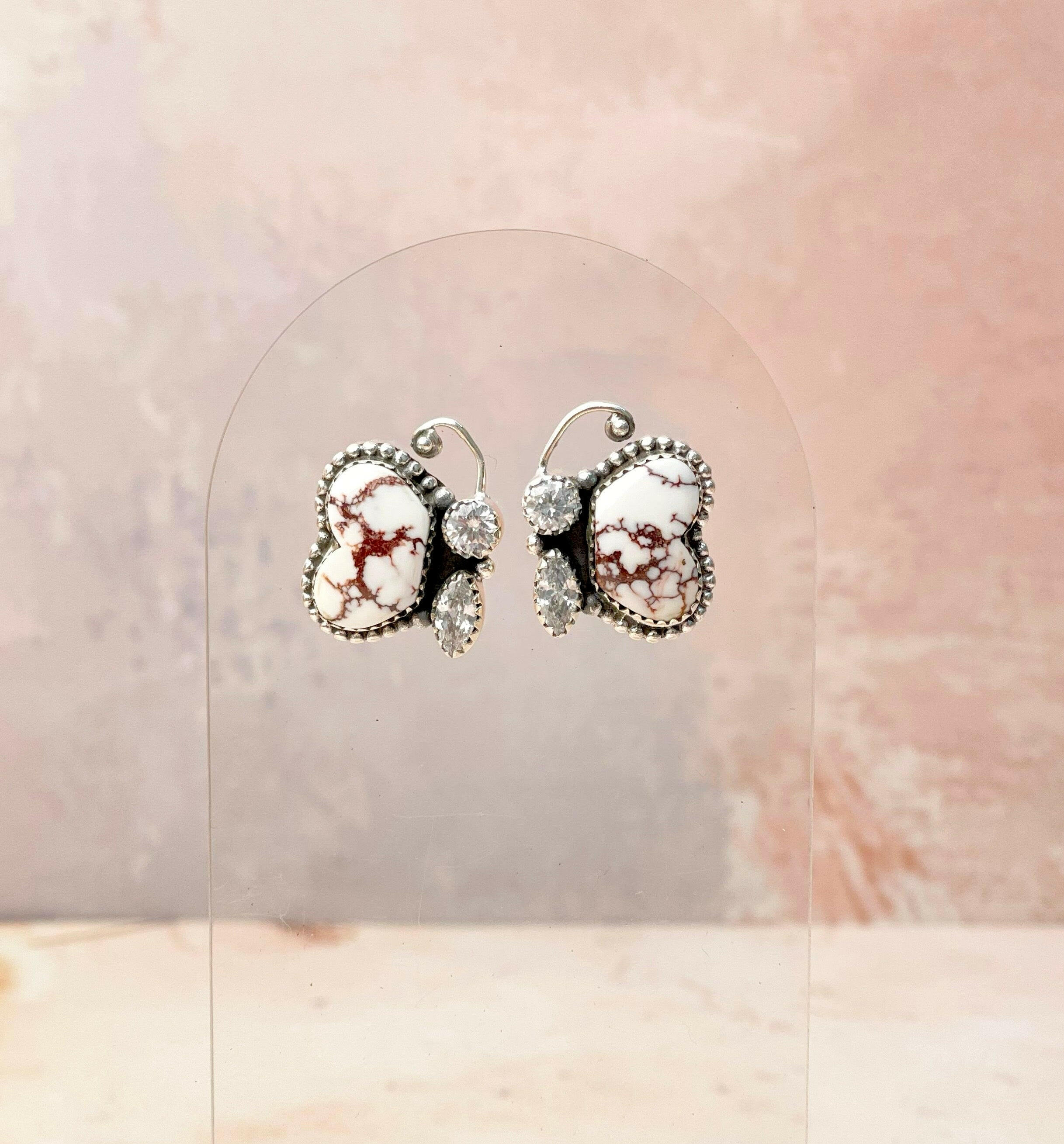 Wild Butterfly in Desert Rings & Earrings-Earrings-Krush Kandy, Women's Online Fashion Boutique Located in Phoenix, Arizona (Scottsdale Area)