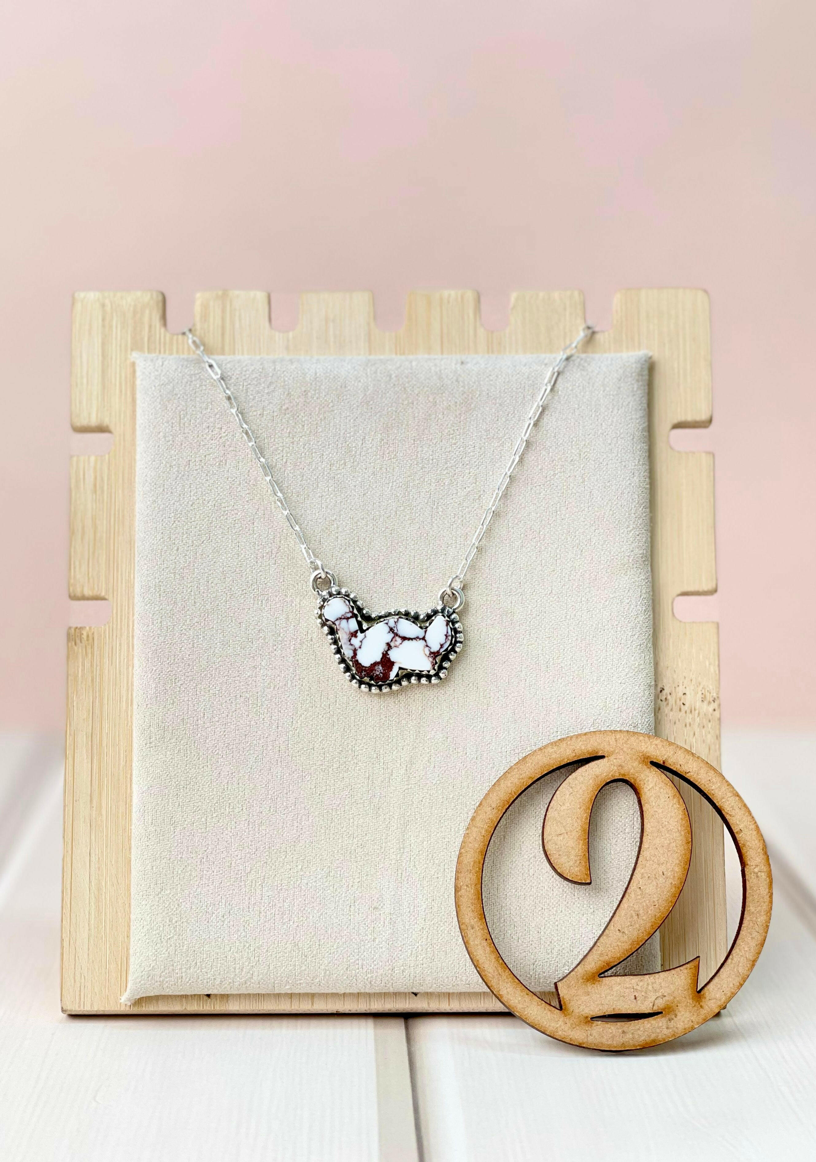 Dainty Dino in the Wild Chain Pendant-Pendant Necklaces-Krush Kandy, Women's Online Fashion Boutique Located in Phoenix, Arizona (Scottsdale Area)