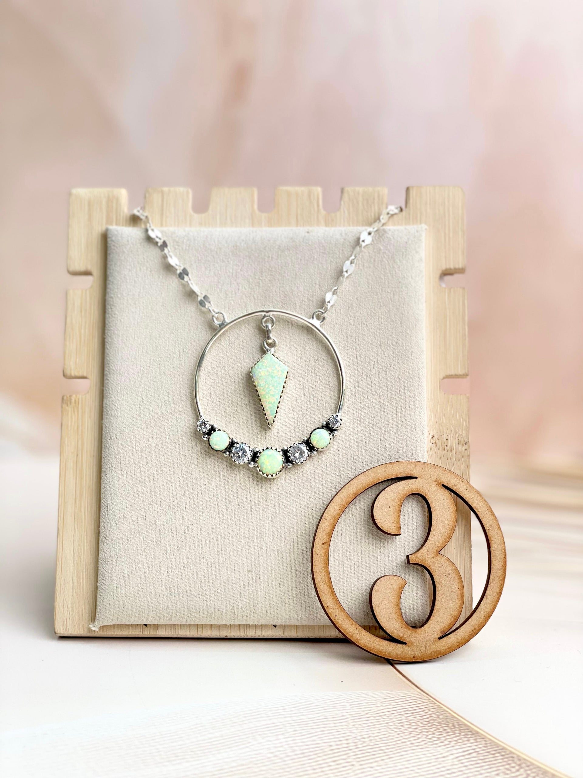 Boho Opal Tassels Necklace Sno 23-Necklaces-Krush Kandy, Women's Online Fashion Boutique Located in Phoenix, Arizona (Scottsdale Area)