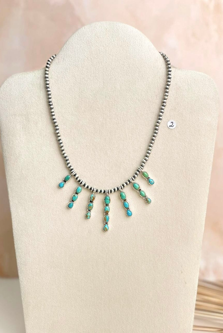 Desert Pearl Stone Drop Necklaces-Necklaces-Krush Kandy, Women's Online Fashion Boutique Located in Phoenix, Arizona (Scottsdale Area)