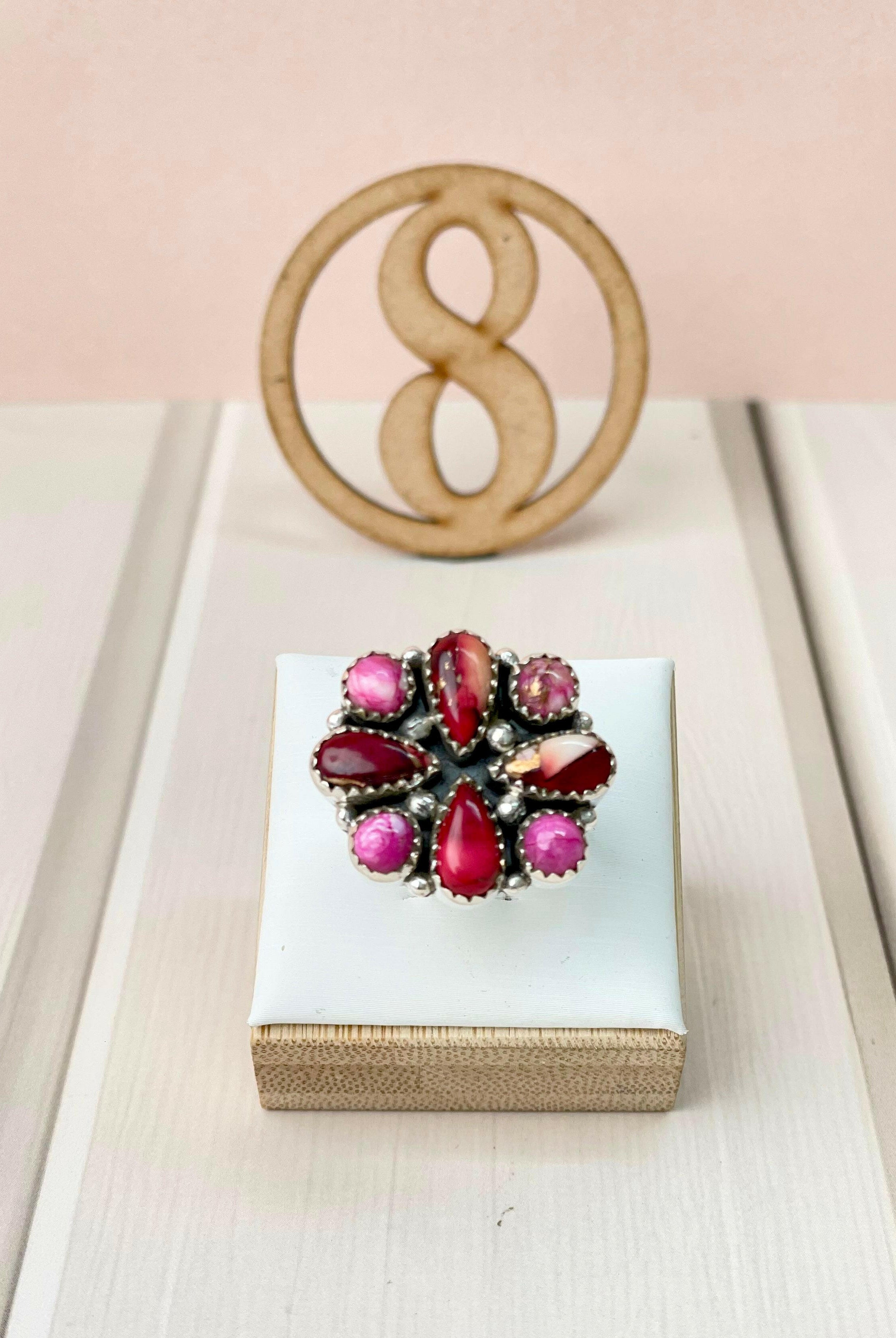 Red Dahlia One of a Kind Rings-Rings-Krush Kandy, Women's Online Fashion Boutique Located in Phoenix, Arizona (Scottsdale Area)