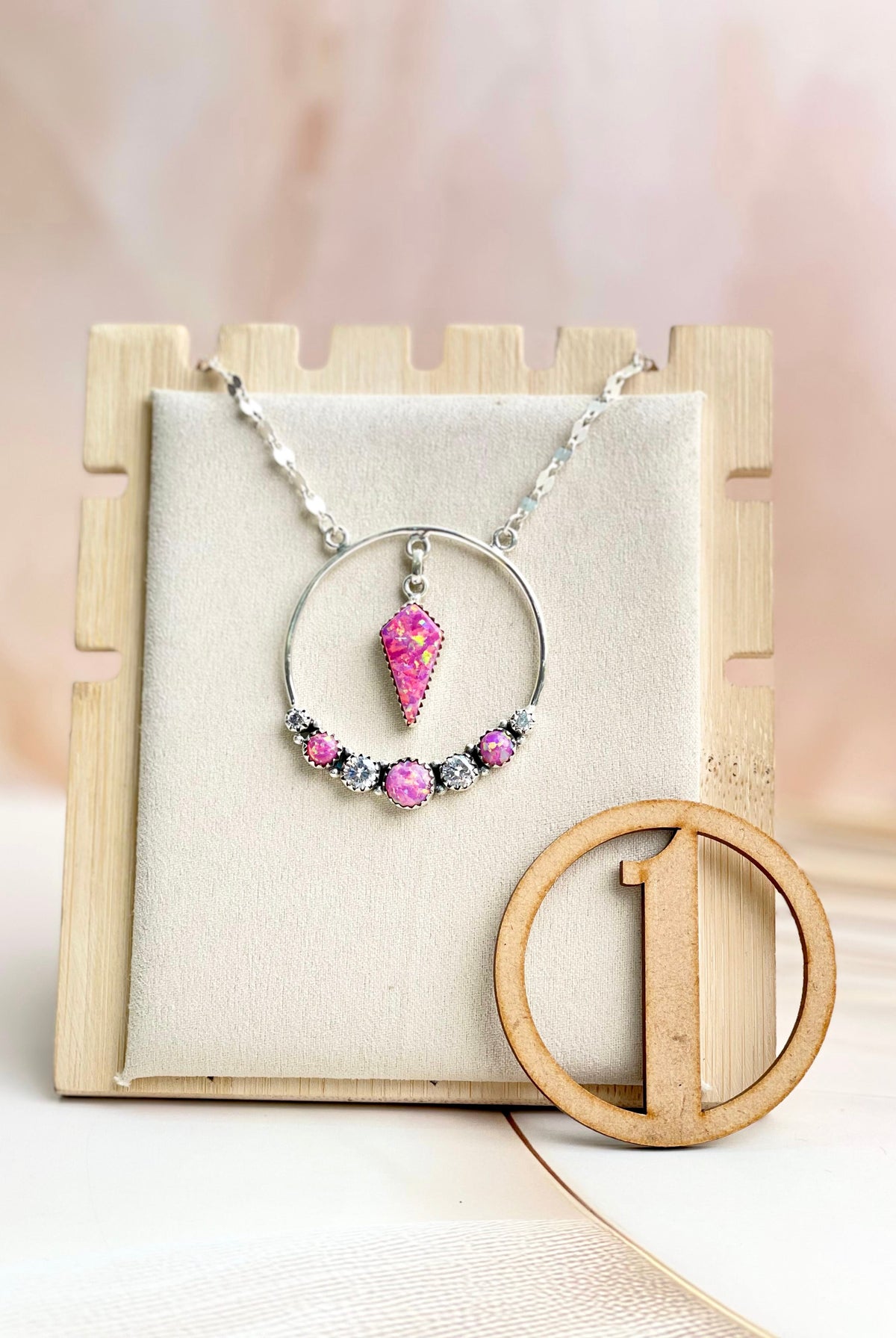 Boho Opal Tassels Necklace Sno 23-Necklaces-Krush Kandy, Women's Online Fashion Boutique Located in Phoenix, Arizona (Scottsdale Area)