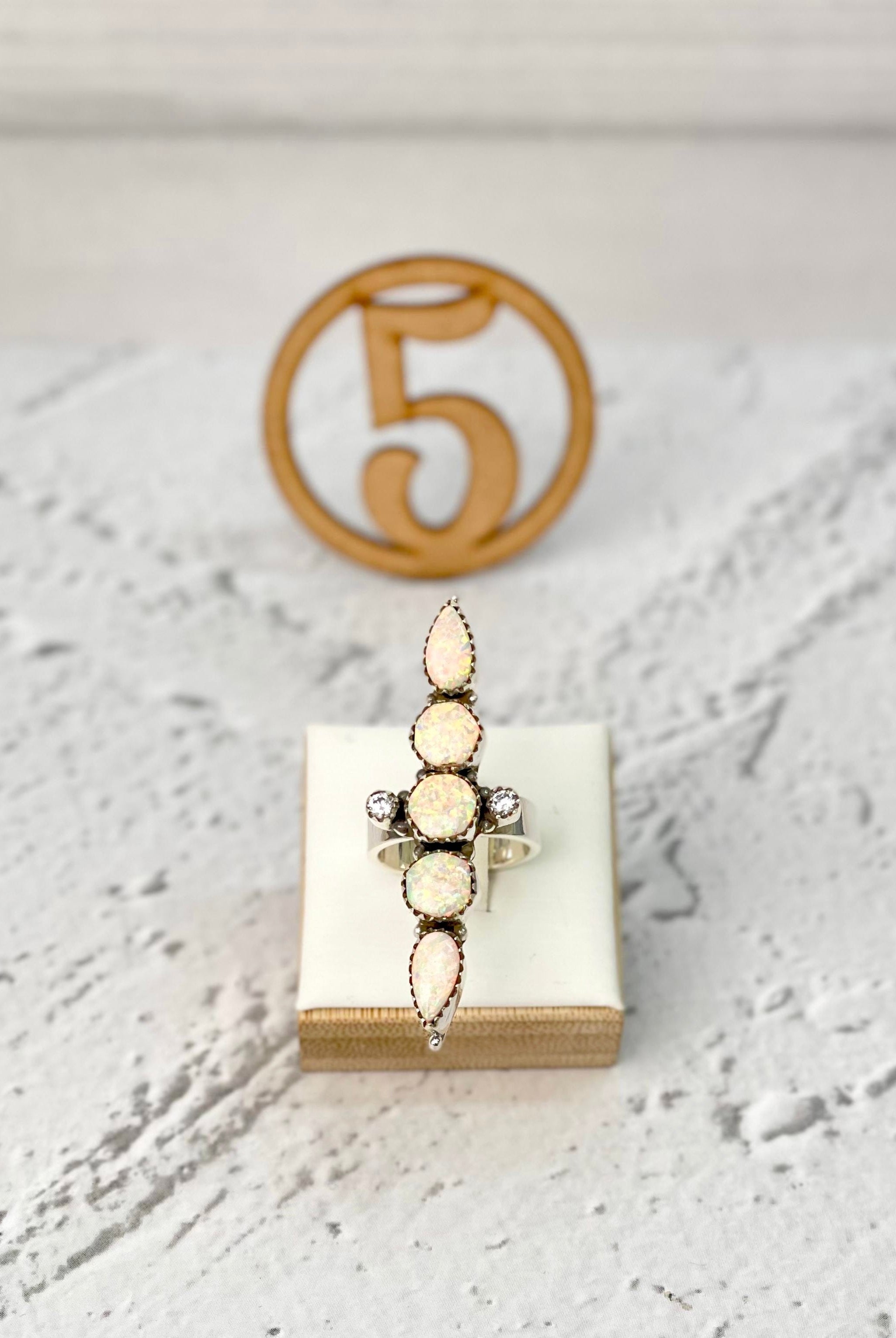 Solstice Glow Stone Trail Ring-Rings-Krush Kandy, Women's Online Fashion Boutique Located in Phoenix, Arizona (Scottsdale Area)