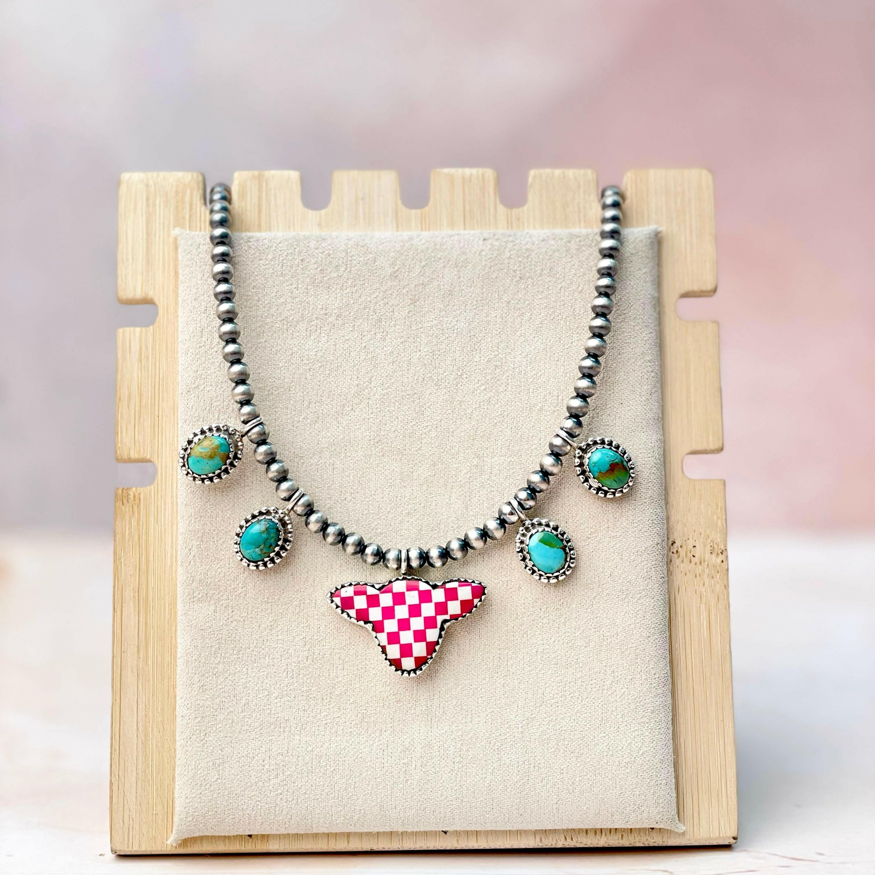 Belle Bull Desert Pearls Necklace-Necklaces-Krush Kandy, Women's Online Fashion Boutique Located in Phoenix, Arizona (Scottsdale Area)