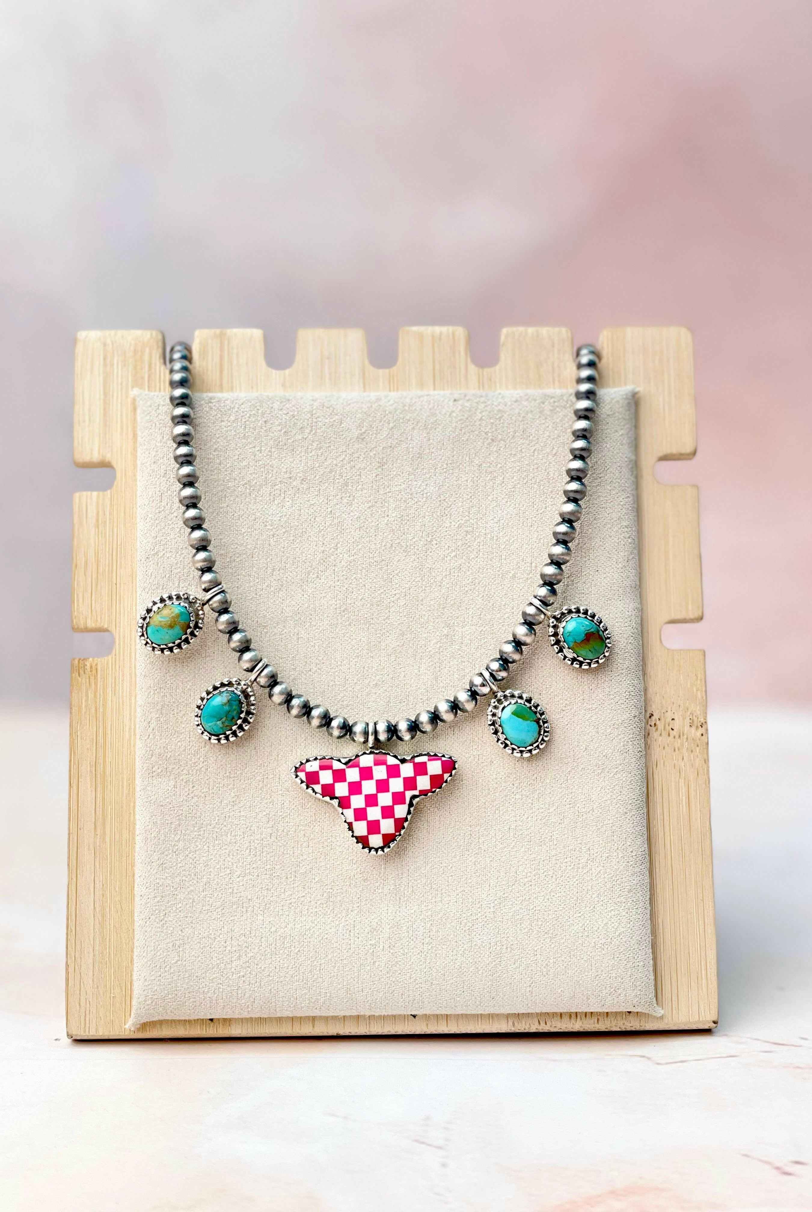 Belle Bull Desert Pearls Necklace-Necklaces-Krush Kandy, Women's Online Fashion Boutique Located in Phoenix, Arizona (Scottsdale Area)
