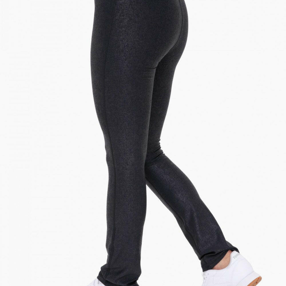 MONO B Faux Leather Foil Bootcut Leggings-Leggings-Krush Kandy, Women's Online Fashion Boutique Located in Phoenix, Arizona (Scottsdale Area)
