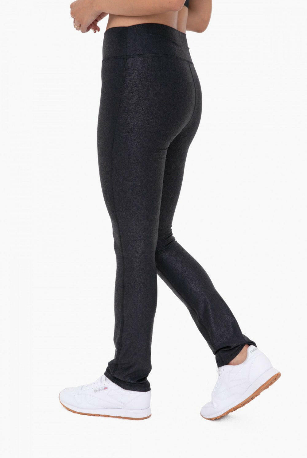MONO B Faux Leather Foil Bootcut Leggings-Leggings-Krush Kandy, Women's Online Fashion Boutique Located in Phoenix, Arizona (Scottsdale Area)