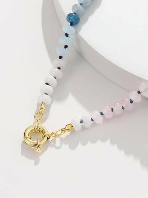 Somewhere In The Clouds Beaded Minimalist Necklace-Necklaces-Krush Kandy, Women's Online Fashion Boutique Located in Phoenix, Arizona (Scottsdale Area)