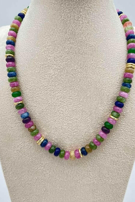 Set The Mood Minimalist Beaded Necklace-Necklaces-Krush Kandy, Women's Online Fashion Boutique Located in Phoenix, Arizona (Scottsdale Area)