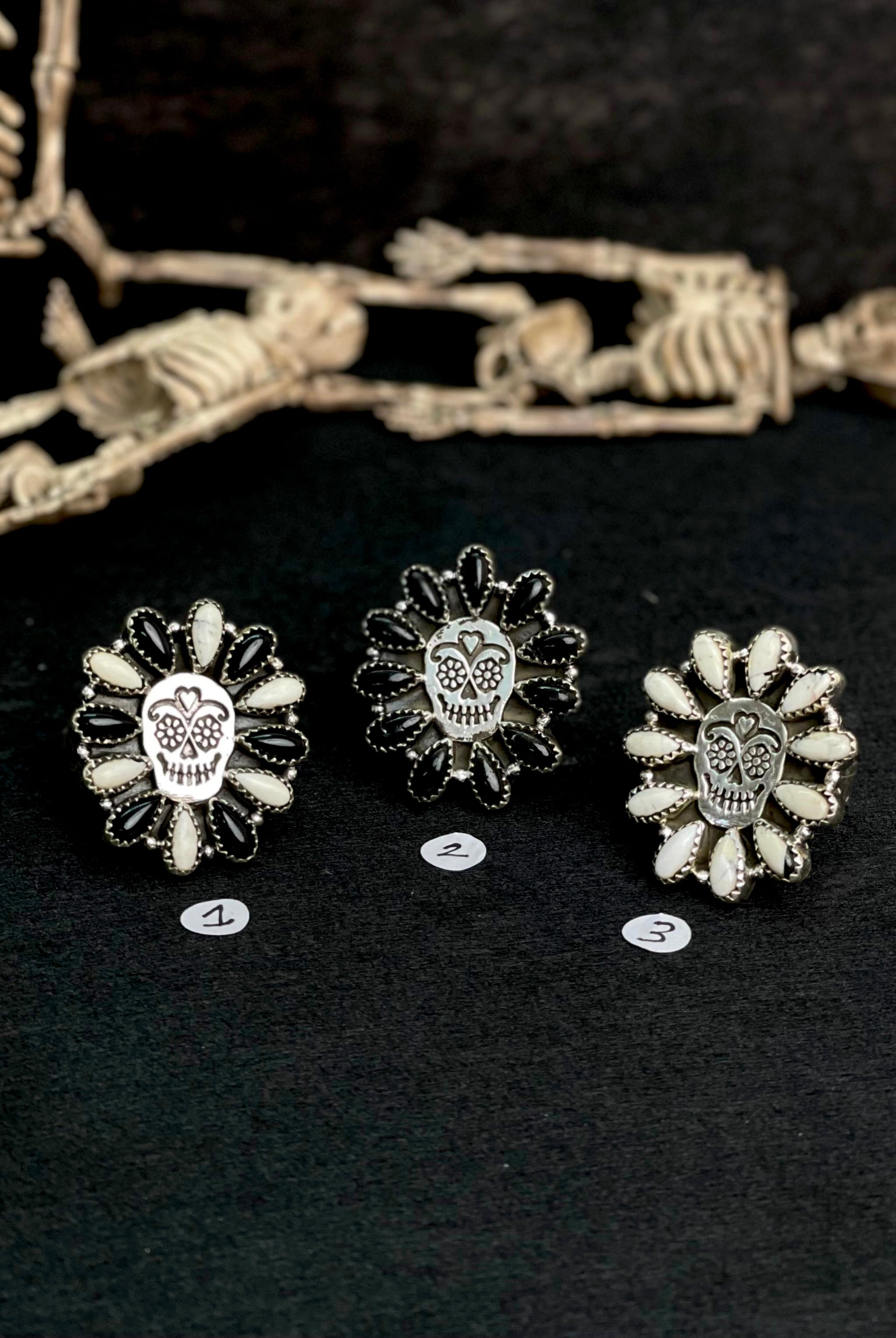 Halloween Rings Rosarita & Black Onyx sno 36-Rings-Krush Kandy, Women's Online Fashion Boutique Located in Phoenix, Arizona (Scottsdale Area)