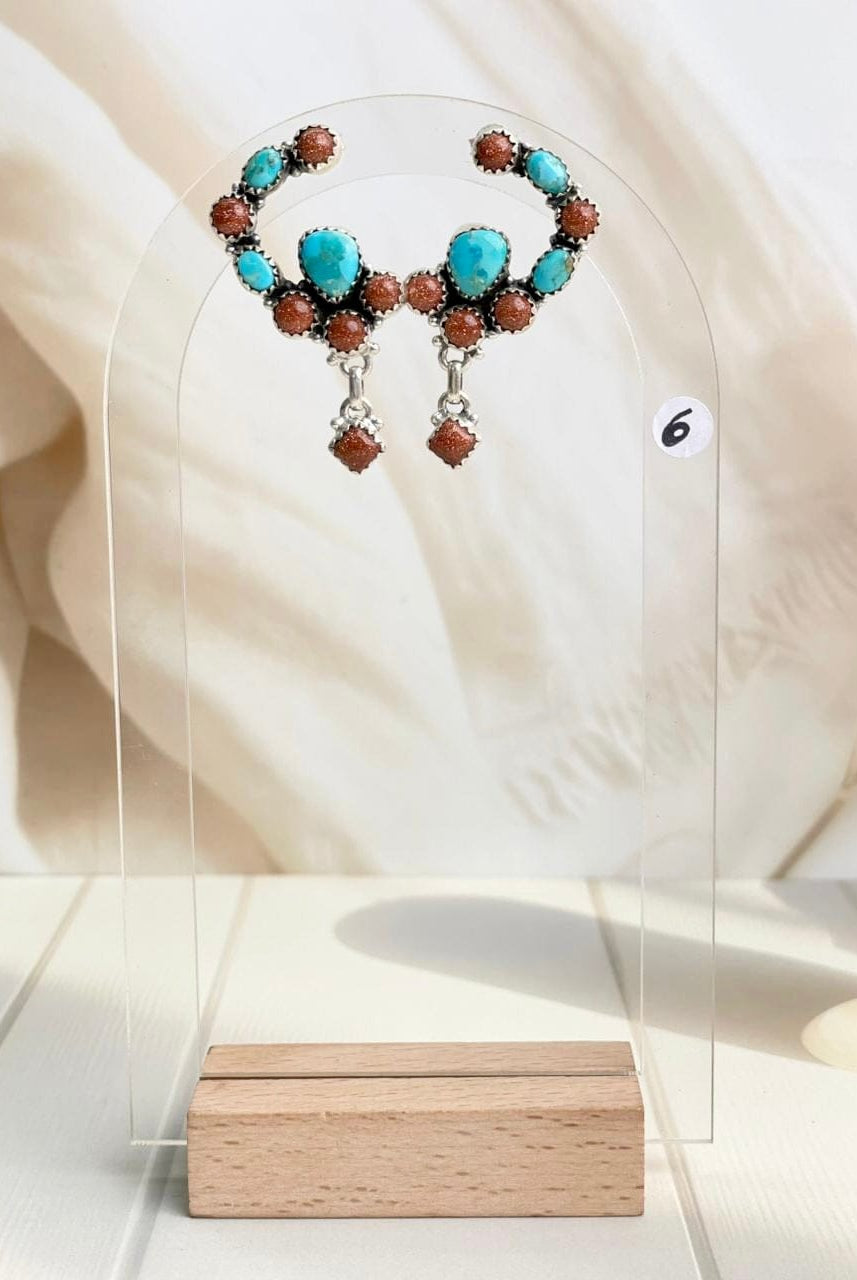 Open Curve Drop Dangle Earrings-Earrings-Krush Kandy, Women's Online Fashion Boutique Located in Phoenix, Arizona (Scottsdale Area)
