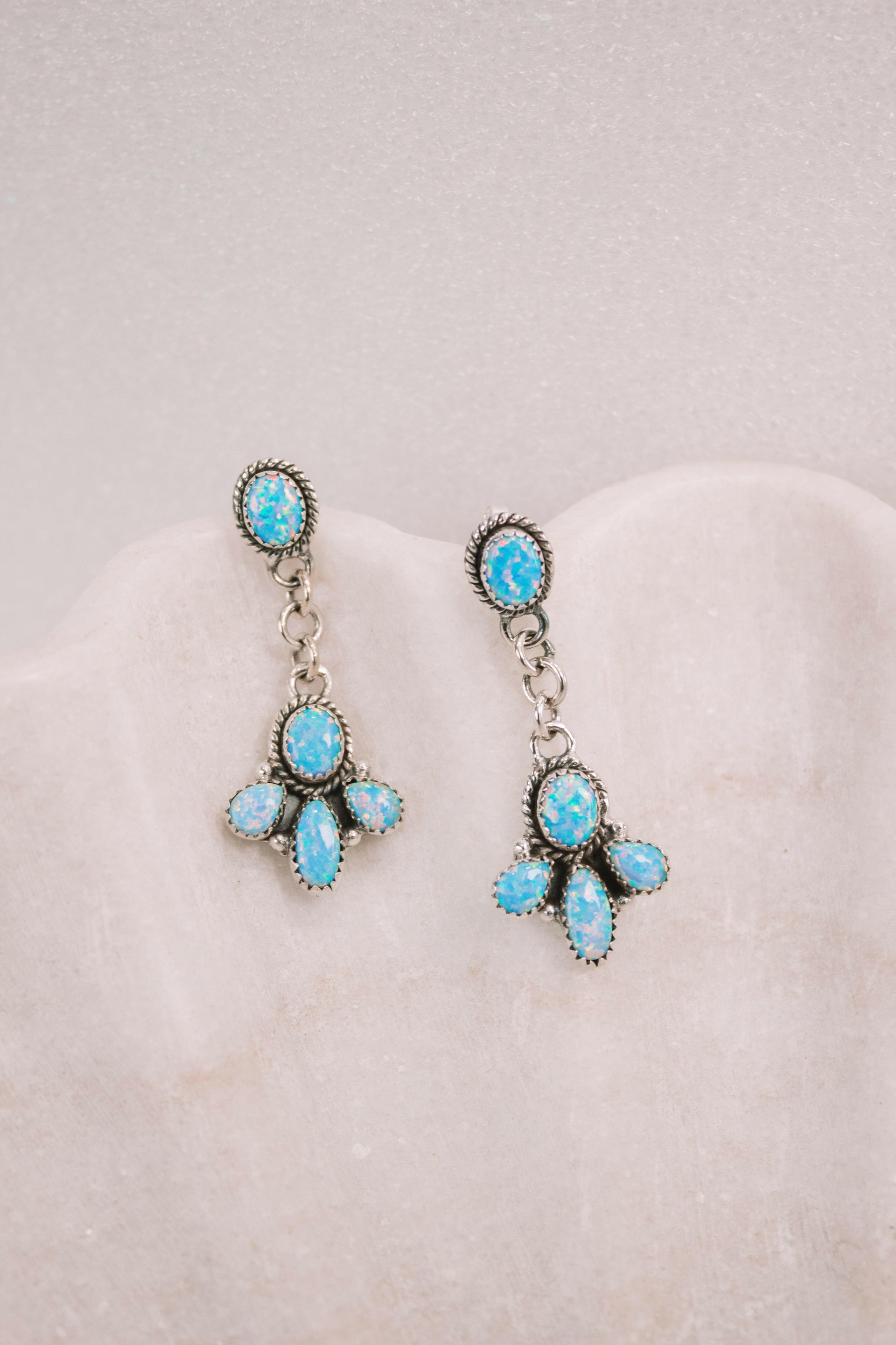 Dangle Cloved Chain Earrings-Drop Earrings-Krush Kandy, Women's Online Fashion Boutique Located in Phoenix, Arizona (Scottsdale Area)