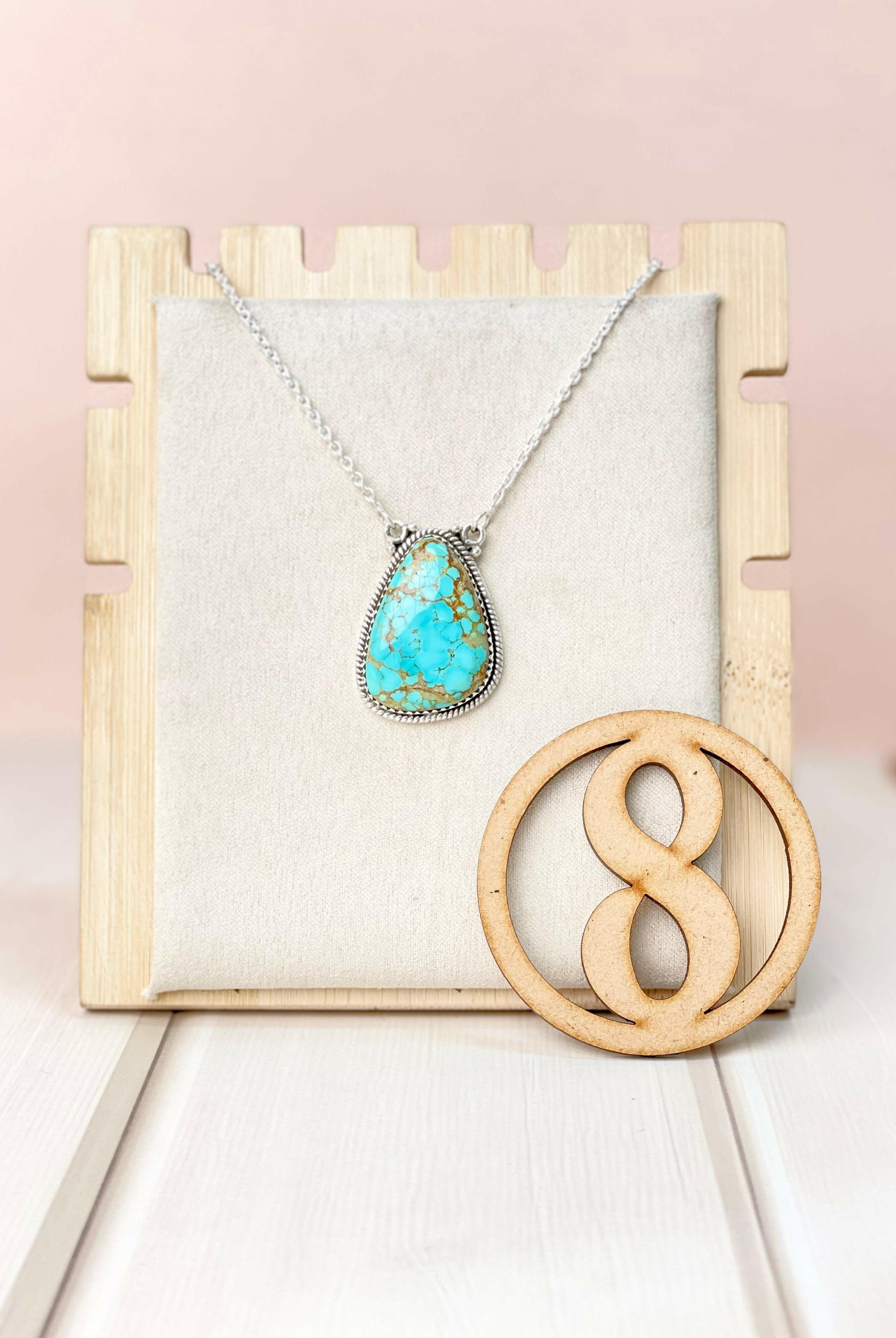 No. 8 Slab Chain Pendants Bno. 3-Necklaces-Krush Kandy, Women's Online Fashion Boutique Located in Phoenix, Arizona (Scottsdale Area)