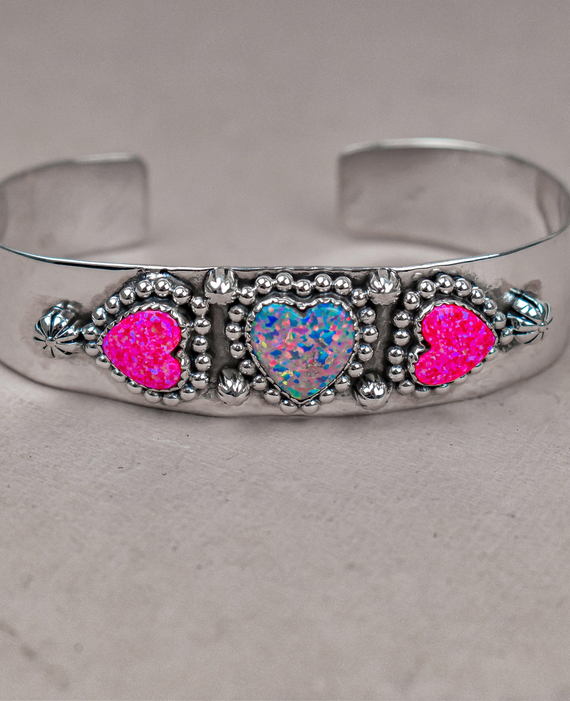 Heartfelt Trio Cuff Bracelet-Cuffs-Krush Kandy, Women's Online Fashion Boutique Located in Phoenix, Arizona (Scottsdale Area)