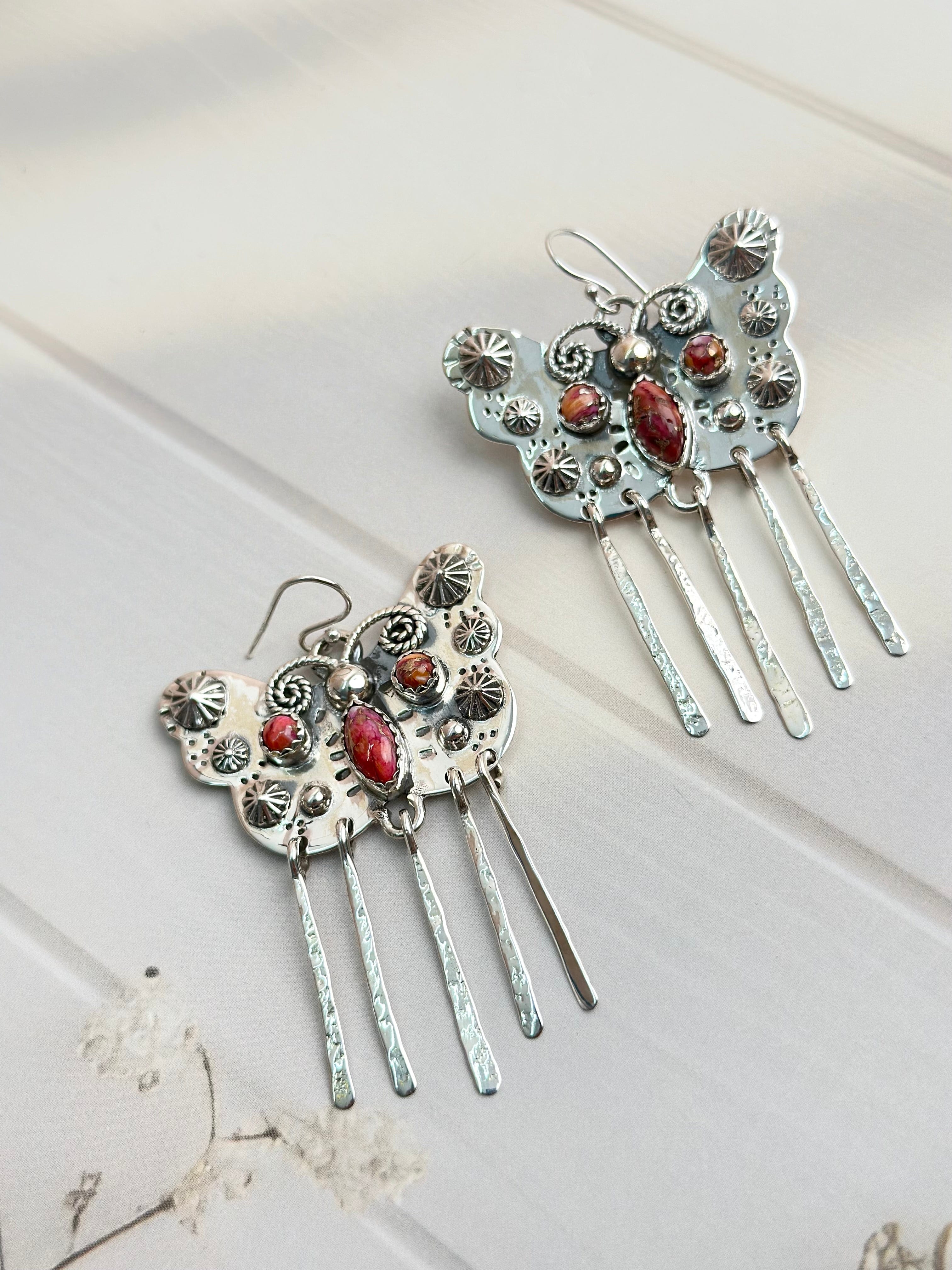 Boho Butterfly in Mesa Desert Earrings-Earrings-Krush Kandy, Women's Online Fashion Boutique Located in Phoenix, Arizona (Scottsdale Area)