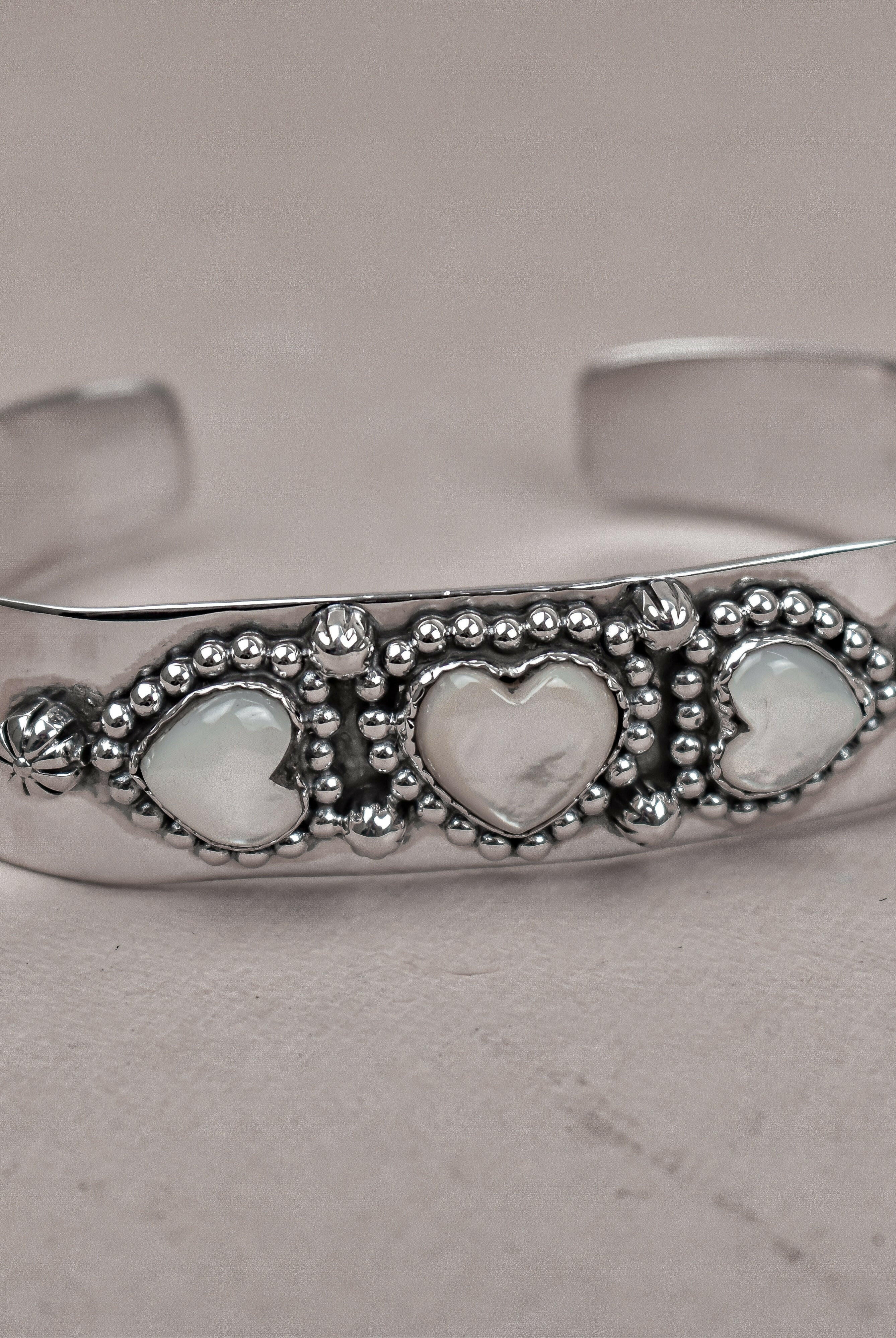 Heartfelt Trio Cuff Bracelet-Cuffs-Krush Kandy, Women's Online Fashion Boutique Located in Phoenix, Arizona (Scottsdale Area)