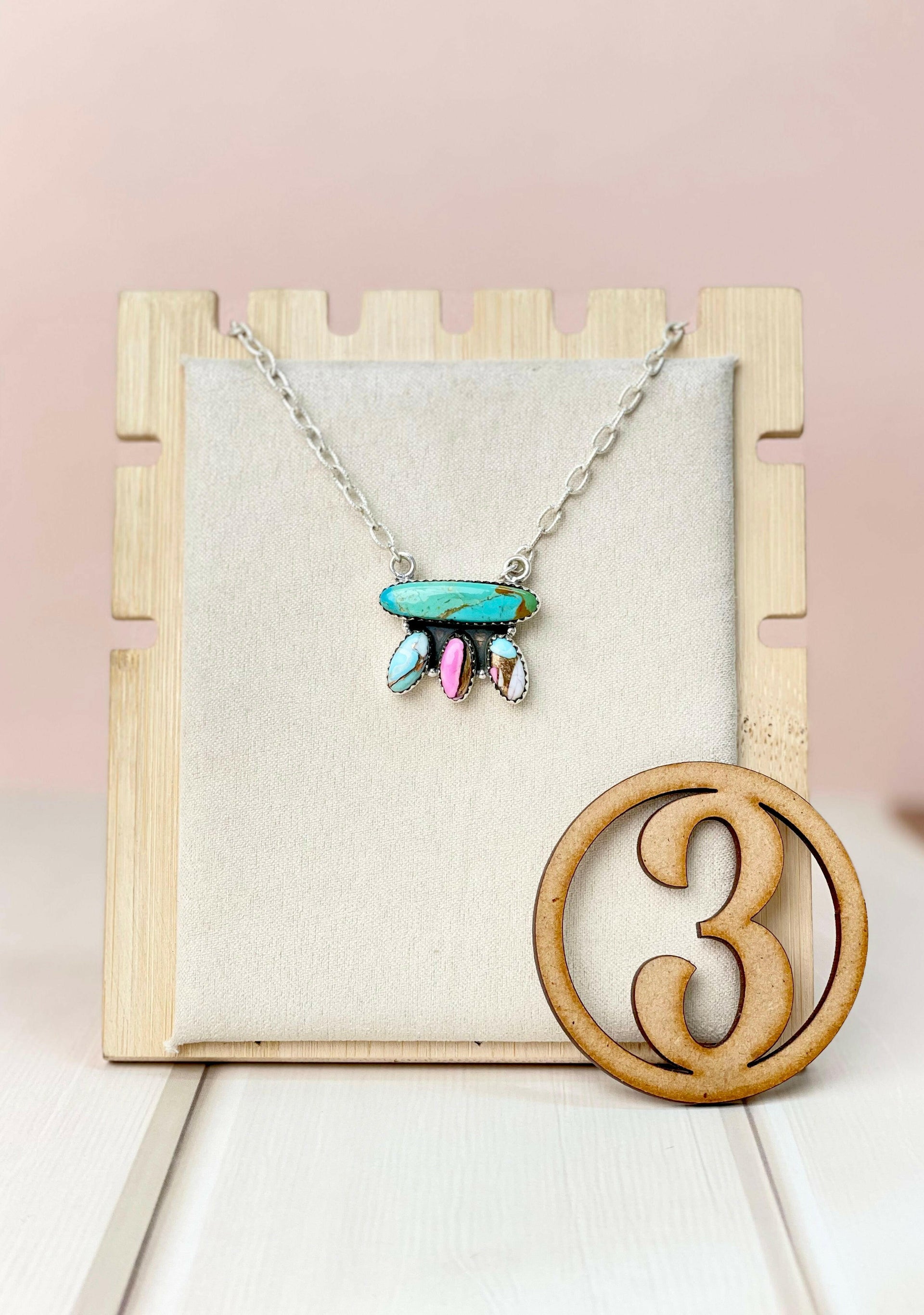 Cotton Candy Dainty Necklace-Necklaces-Krush Kandy, Women's Online Fashion Boutique Located in Phoenix, Arizona (Scottsdale Area)