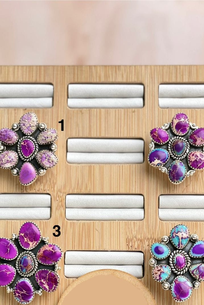 Desert Jasper Wild Cluster Rings sno 10-Rings-Krush Kandy, Women's Online Fashion Boutique Located in Phoenix, Arizona (Scottsdale Area)