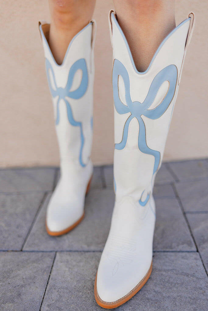 Western Bow Detail Boots-Boots-Krush Kandy, Women's Online Fashion Boutique Located in Phoenix, Arizona (Scottsdale Area)