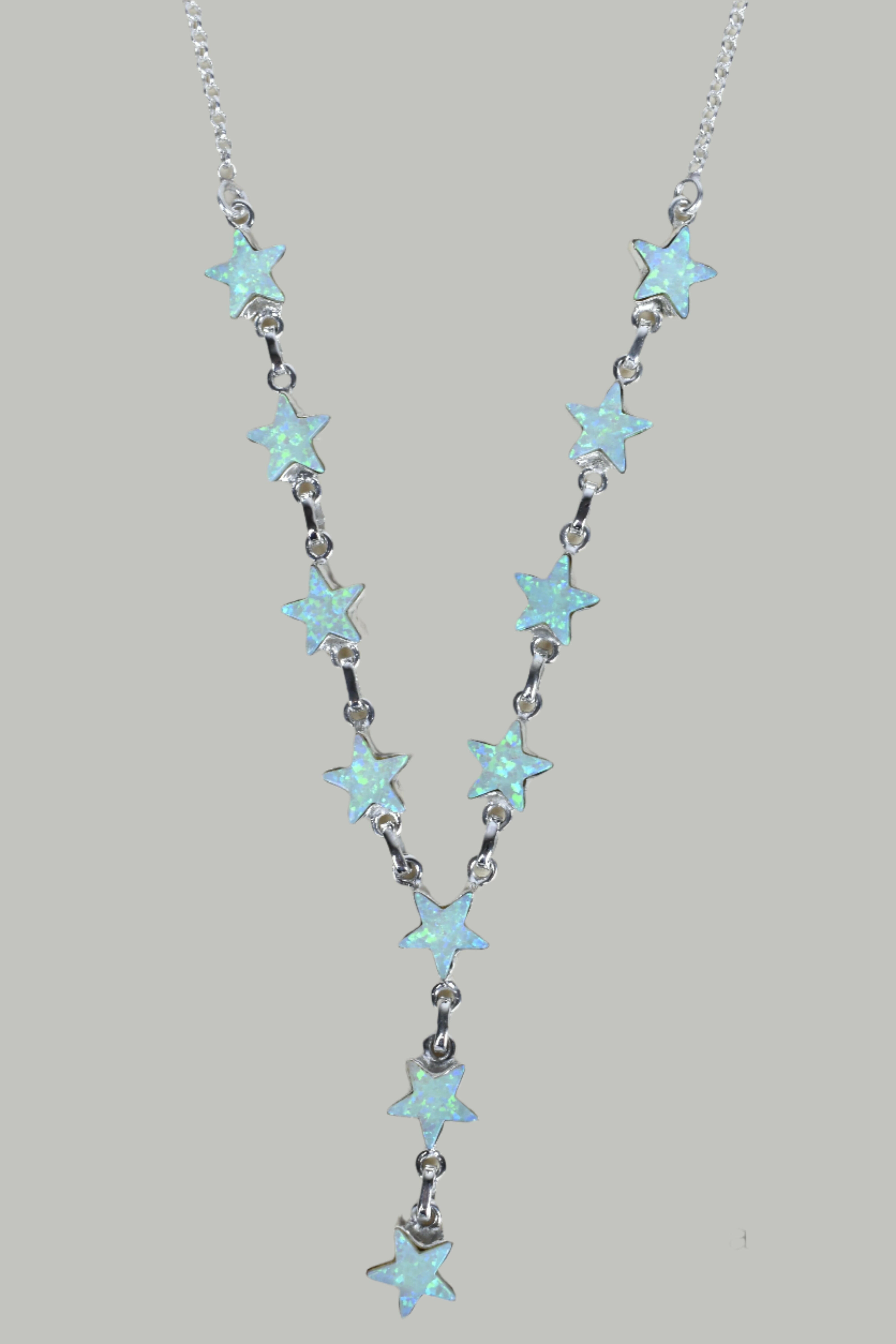 Star Studded Cast Necklace-Chain Necklaces-Krush Kandy, Women's Online Fashion Boutique Located in Phoenix, Arizona (Scottsdale Area)