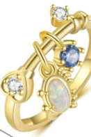 CUTE OCEAN PEARL BAND RING-Jewelry-Krush Kandy, Women's Online Fashion Boutique Located in Phoenix, Arizona (Scottsdale Area)