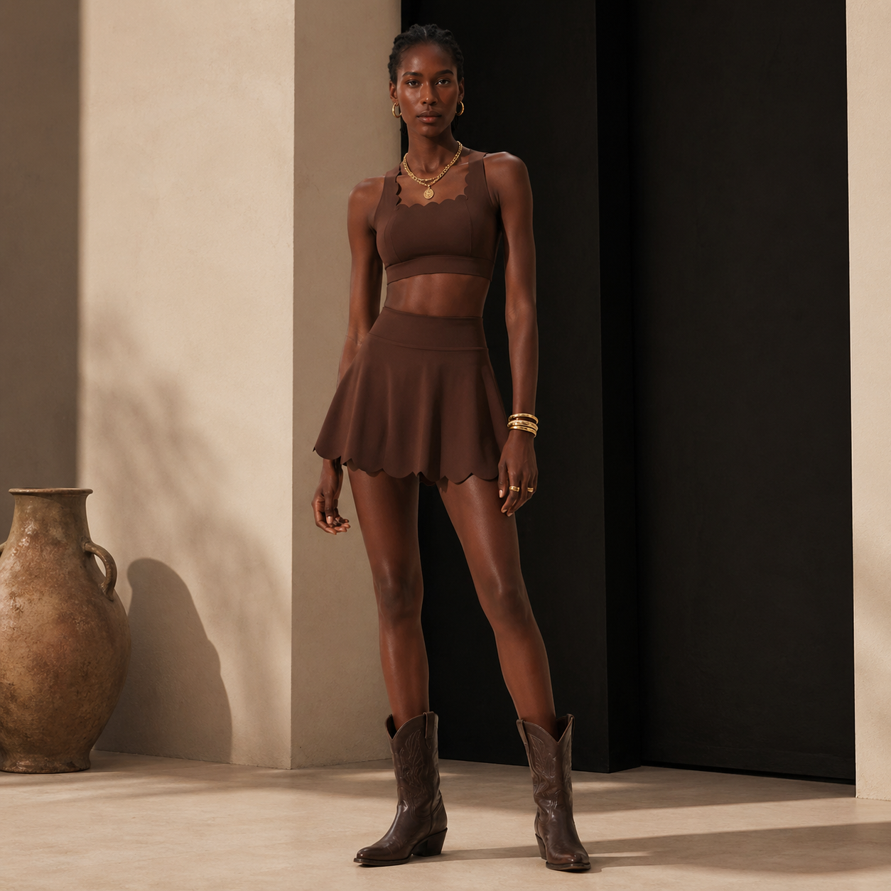 Hera Activewear Skirt Set