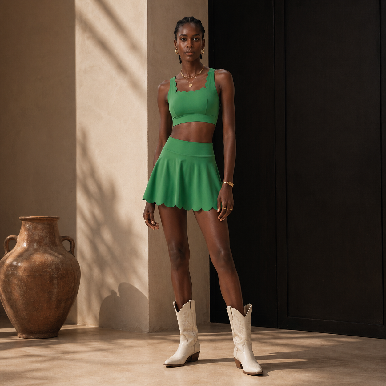 Hera Activewear Skirt Set