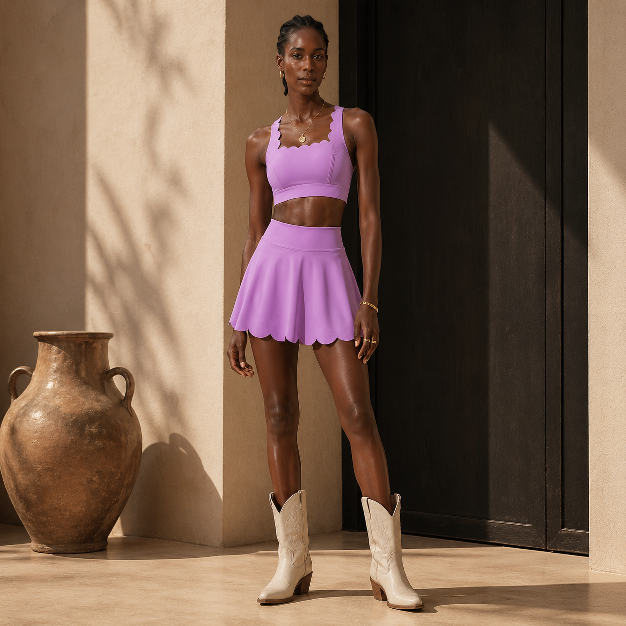 Hera Activewear Skirt Set