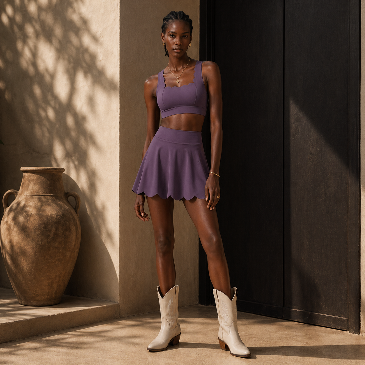 Hera Activewear Skirt Set