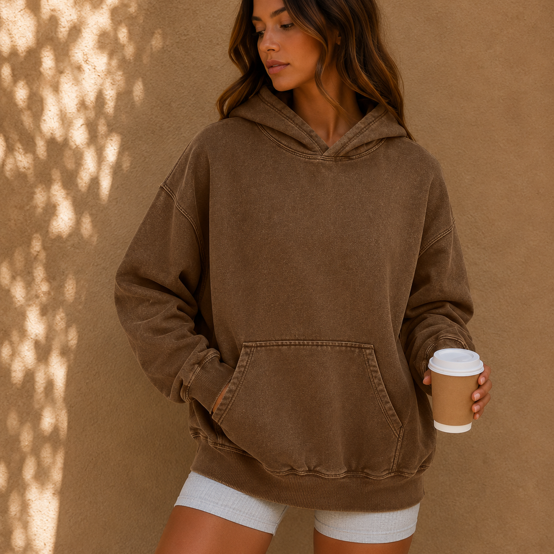 Vintage Weekend Cotton Hoodie