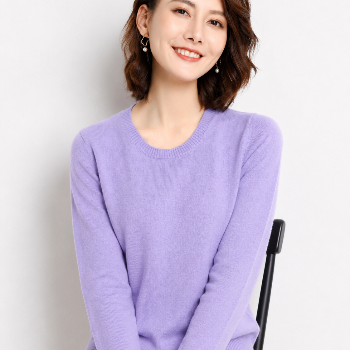 Everyday Luxe Fine Knit Pullover Sweater