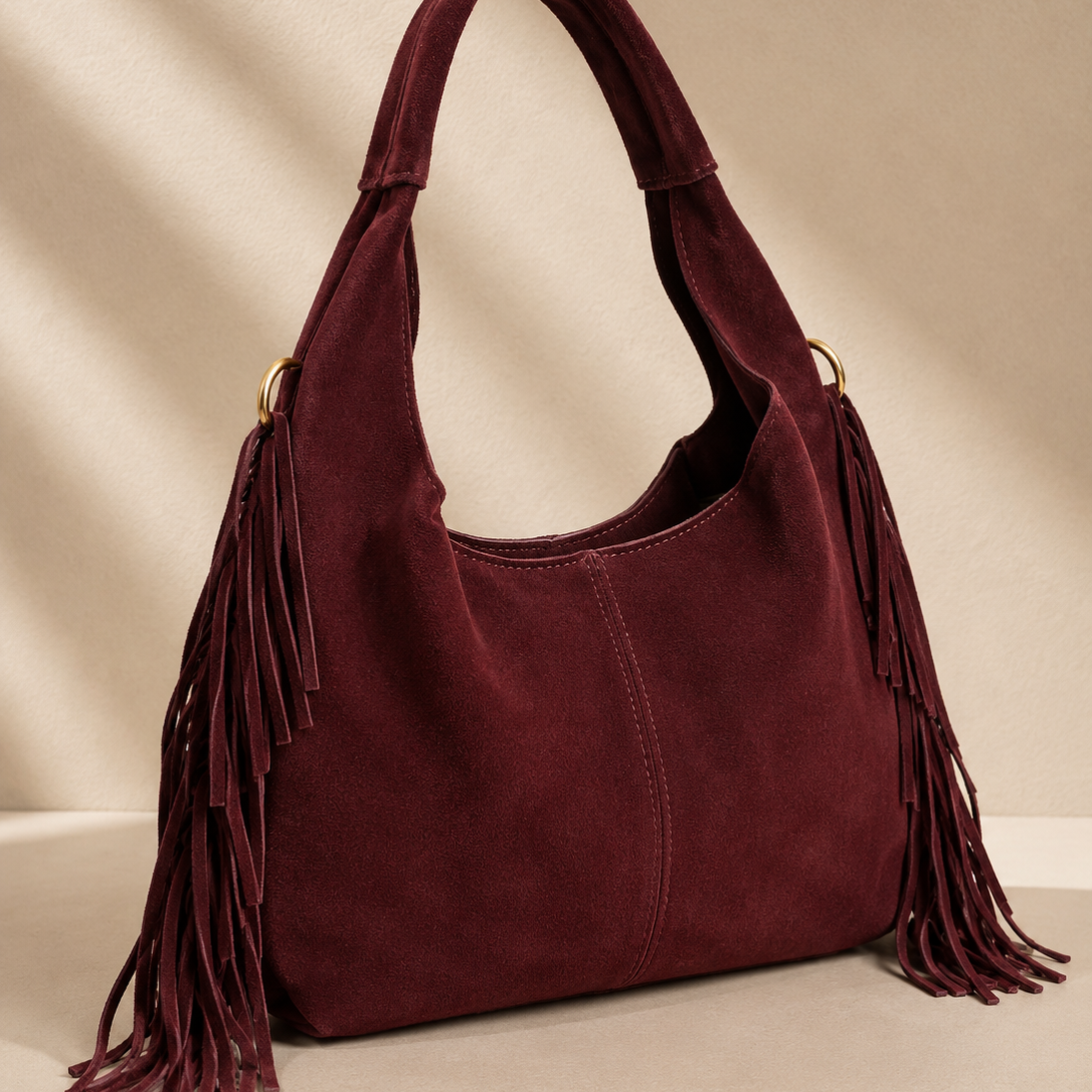 Jane Italian Suede Shoulder Bag | Pre-Order