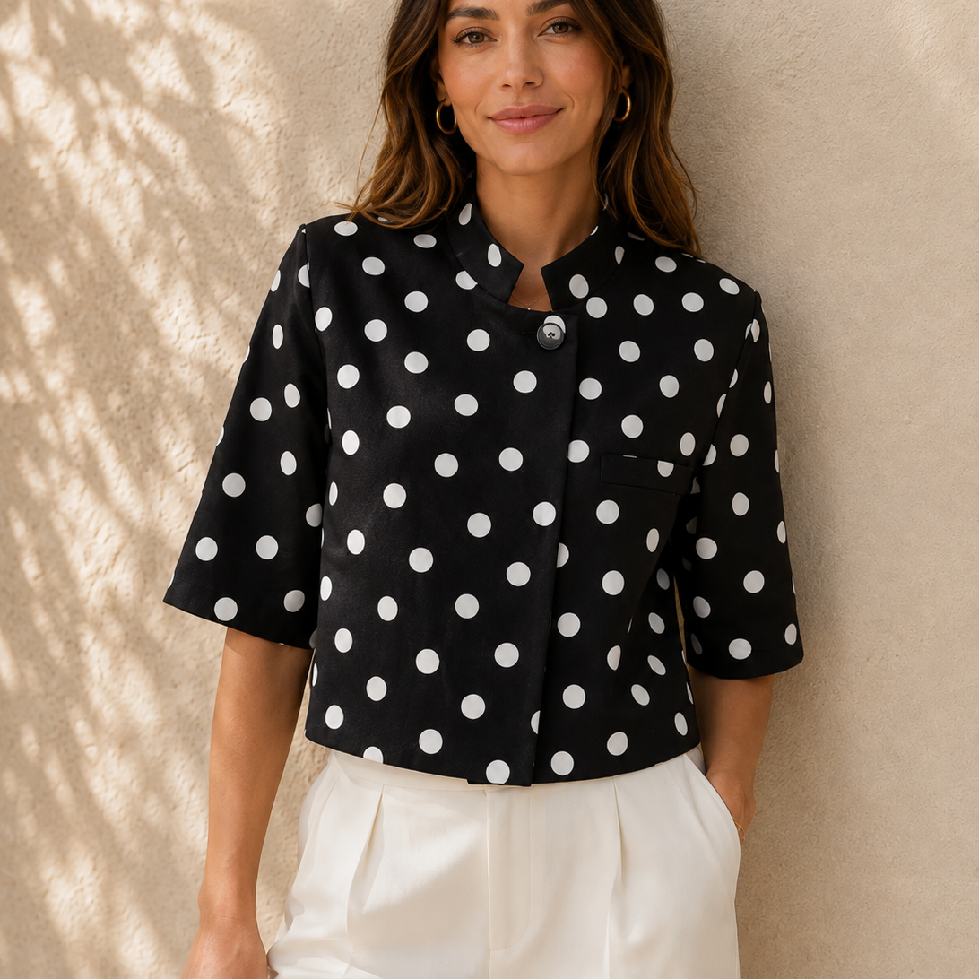 Monroe Minimalist Cropped Jacket
