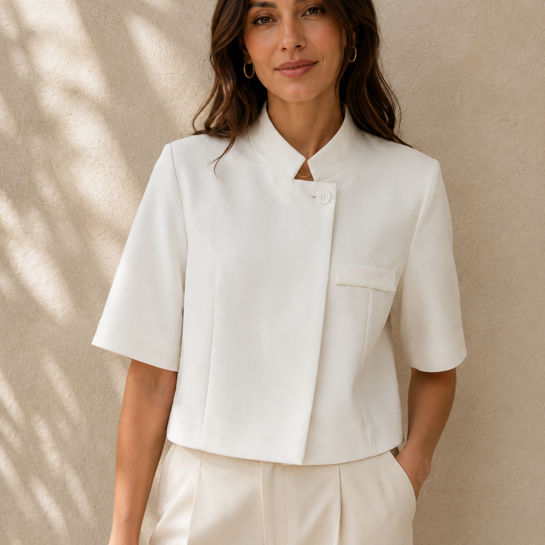 Monroe Minimalist Cropped Jacket
