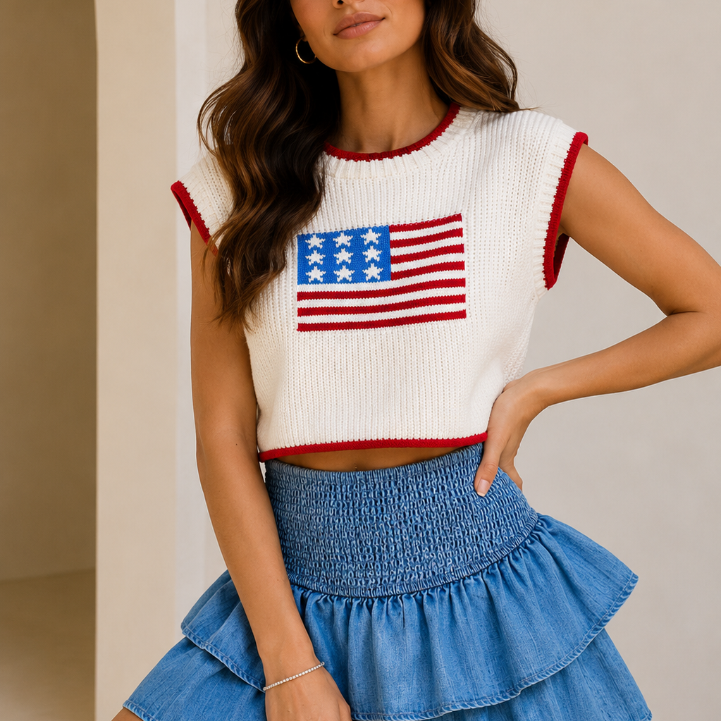 Coastal Breeze Smocked Tiered Mini Skirt